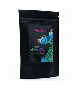Шиммер-мерцающая соль для ванны «Green» с ароматом морской лагуны 150 Finnlux