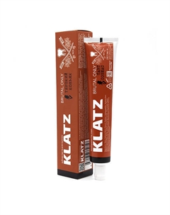 Зубная паста BRUTAL ONLY Терпкий коньяк 75 Klatz