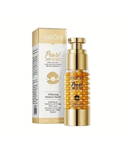 Лосьон для лица увлажняющий и восстанавливающий жемчужный с золотом 24 карата 60 Sadoer
