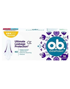 Тампоны гигиенические ® "ExtraProtect" Normal 16 шт O.b.