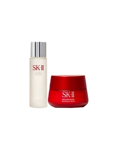 Набор средств для лица Skincare Эссенция+крем Sk-ii