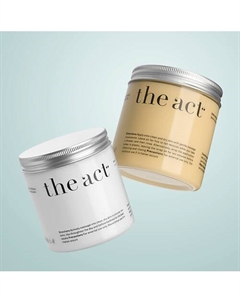 Набор антицеллюлитный крем-гель и маска обертывание The act