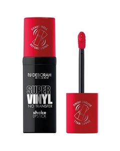 Помада для губ жидкая Super Vinyl No Transfer Shake Lipstick Deborah milano