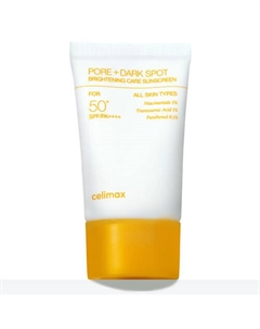 Осветляющий солнцезащитный крем Pore and Dark Spot SPF50+ 50 Celimax
