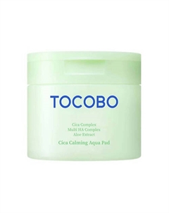 Успокаивающие тонер-пэды с центеллой Cica Calming Aqua Pad (60 шт.) 160 Tocobo