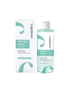 Мицеллярная вода для жирной кожи 390 Cosmolive