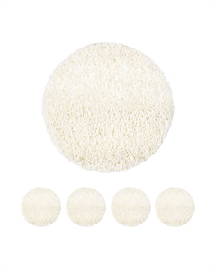 Набор спонжей для лица из люфы ЭКО Банные штучки