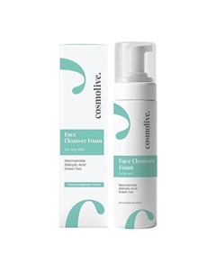 Пенка для умывания лица для жирной кожи 150 Cosmolive