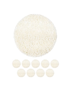 Набор спонжей для лица из люфы ЭКО Банные штучки