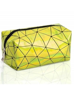 Неоновая косметичка прямоугольная "Стекло битое" Kosmoshtuchki