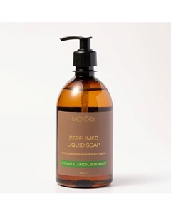 Жидкое мыло для рук и тела Vetiver&lemon, bergamot парфюмированное 500 Moyöry
