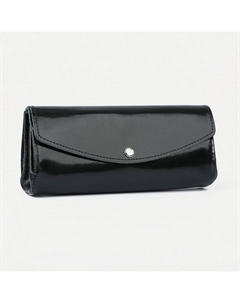 Кошелёк женский на кнопке, цвет чёрный Кайман