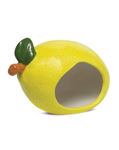 Домик для мелких животных керамический «Лимон», 12×8.5×8 см Triol