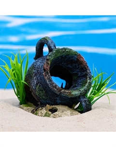 Декор для аквариума «Античная ваза», 10.5×7×10 см Пижон аква