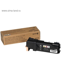 Тонер Картридж Xerox 106R01604 черный для Xerox Ph 6500/WC 6505 (3000стр.)
