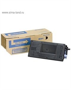 Тонер Картридж Kyocera TK-3150 черный для Kyocera M3040idn/M3540idn (14500стр.)