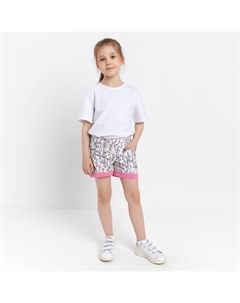 Шорты для девочки, цвет розовый, рост 116 см (6 г) Bonito