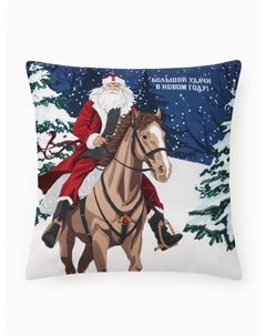 Подушка «. Большой удачи», 40×40 см, велюр Этель