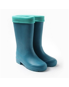 Сапоги женские "Аврора" с вкладышем, изумрудный, размер 37-38 Janette