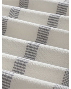 Плед «» Milky stripe, 130×160 см, молочный, хлопок 100% Этель