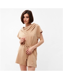 Комбинезон женский цвет бежевый, р-р 50 Minaku