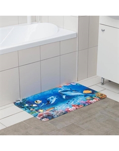 Коврик «Морской мир», 49×80 см Доляна