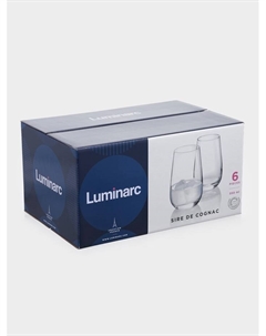 Стаканы «Сир де Коньяк», 350 мл, 6 шт., стекло, прозрачные Luminarc