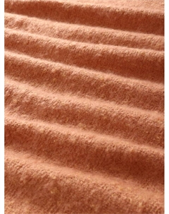 Плед с бахромой «» Teracotta, 130×160 см, коричневый Этель