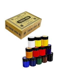 Гуашь худож 12*40мл Старый Юбилейная мастер, к/к 301220202A Гамма