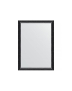 Зеркало в багетной раме, черный дуб 37 мм, 50х70 см Evoform