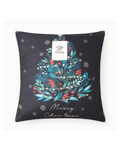 Подушка декоративная новогодняя «. Новогодний шар», 40×40 см, велюр Этель