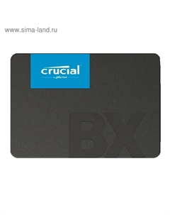 Накопитель SSD Crucial BX500 CT240BX500SSD, 240Гб, SATA III, 2.5"