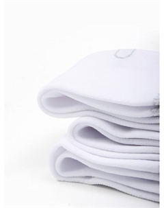 Носки мужские спортивные хлопковые, 3 пары, размер 39-41, белые Resport