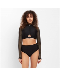 Купальник женский «Sport» раздельный цвет чёрный, размер 48 Minaku