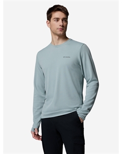Лонгслив мужской Tech Trail Utility Warm Ls Crew, Голубой Columbia