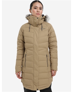Пуховик женский Belle Isle Mid Down Jacket, Коричневый Columbia