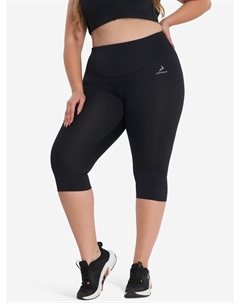 Бриджи женские, Plus Size, Черный Demix