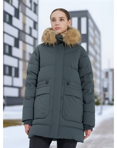 Пуховик женский, Серый Northland