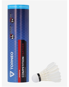 Комплект для бадминтона: волан, Белый Torneo