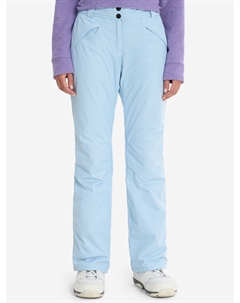 Брюки утепленные женские, Голубой Термит