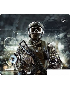 Коврик для мыши MP-G01S Soldier Sven