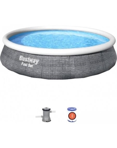 Надувной бассейн Fast Set 57376 (396x84) Bestway