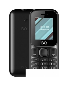 Кнопочный телефон BQ BQ-1848 Step+ (черный) Bq