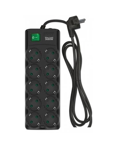 Сетевой фильтр SF-10E-16 (1.8 м) Sven