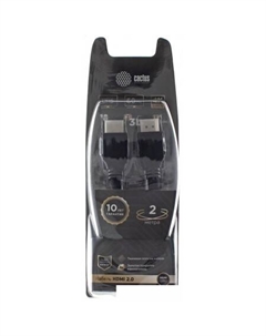Кабель HDMI - HDMI CS-HDMI.2-2 HDMI (2 м, черный) Cactus