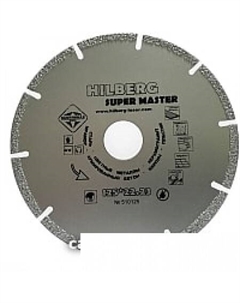 Отрезной диск алмазный  Super Master 125 Hilberg