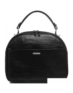 Женская сумка 211 2115001 (черный кайман эластичный) Souffle