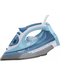 Утюг Lux DL-712 (белый/голубой) Delta