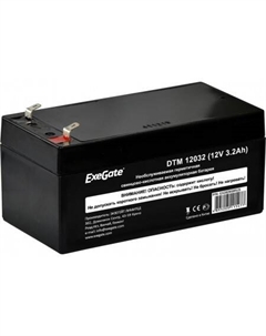 Аккумулятор для ИБП DTM 12032 (12В, 3.2 А·ч) Exegate