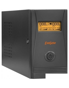 Источник бесперебойного питания Power Smart ULB-850.LCD.AVR.C13.RJ.USB Exegate